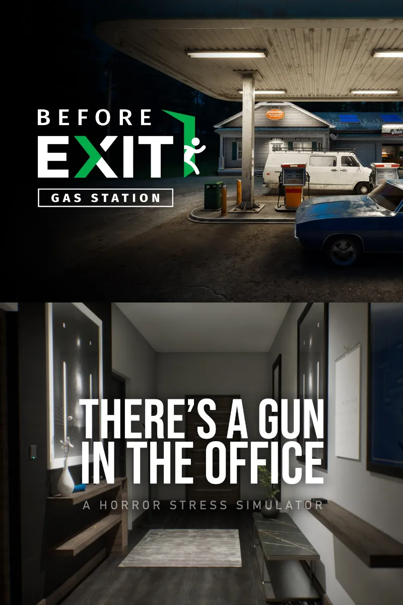Before Exit : Gas Station + There's a Gun in the Office bundle | XBOX | На любой акка