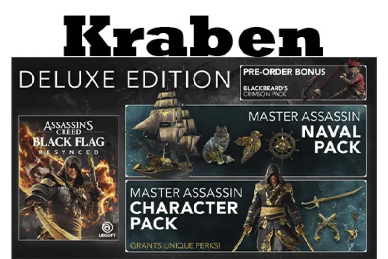 [Uplay PC] [Ubisoft connect] Assassin's Creed Black Flag Resynced Deluxe Edition