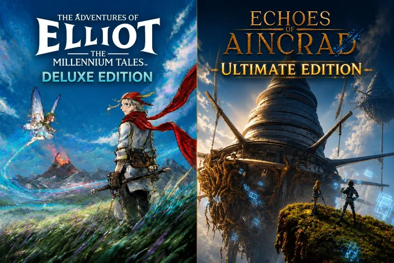 ECHOES OF AINCRAD ULTIMATE + The Adventures of Elliot | БЕЗ ОЧЕРЕДИ НА АКТИВАЦИЮ |