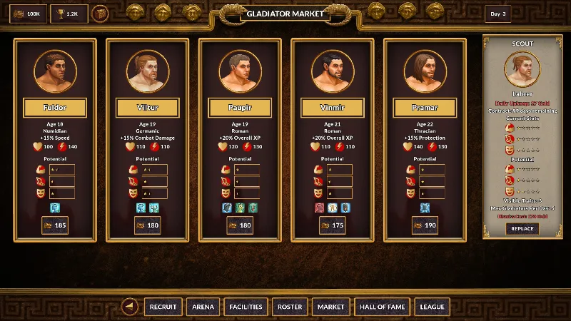 Gladiator Command (Steam ключ / РФ+Весь Мир)
