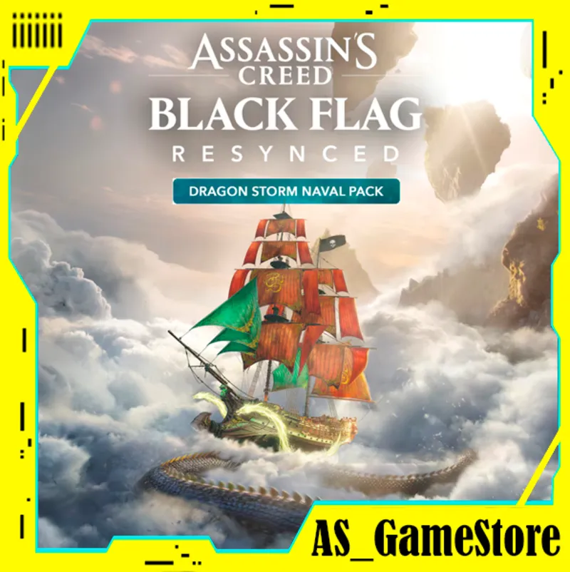 Assassin's Creed Black Flag Resynced - Dragon Storm Naval Pack | PS5 Турция Украина