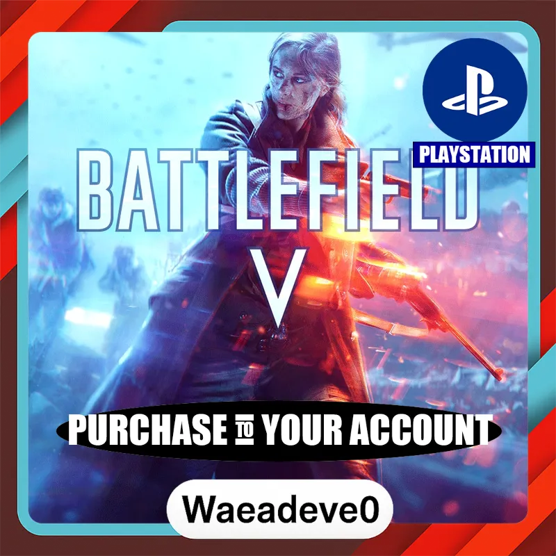 Battlefield V – PlayStation (PSN) – Purchase in Your Account
