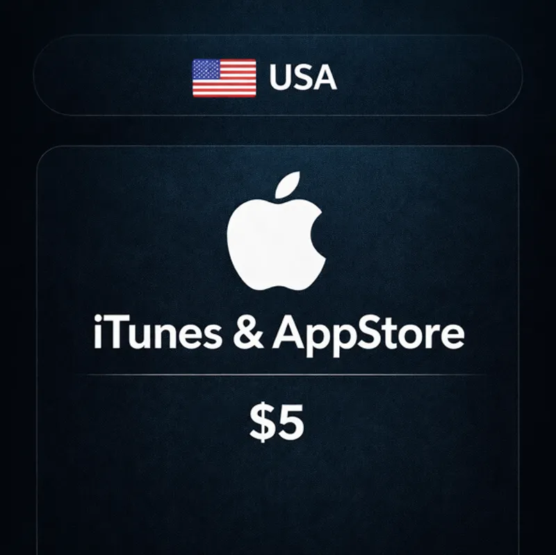 Подарочная карта Apple iTunes (USA) 5$