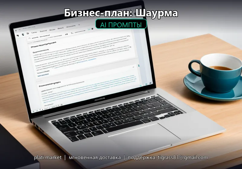 Бизнес-план Шаурма — финмодель + маркетинг
