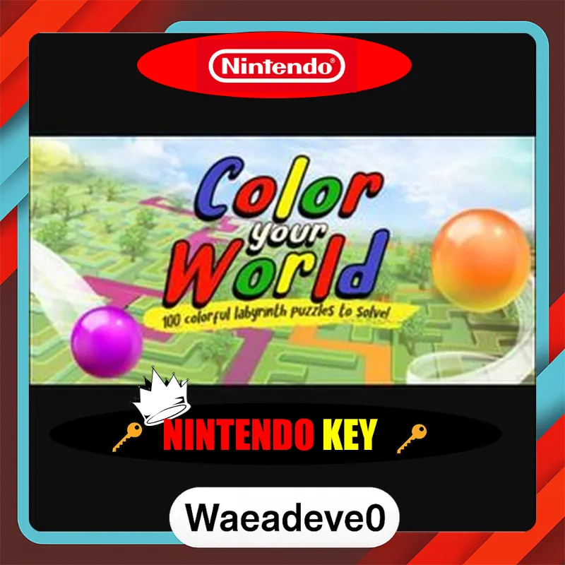 Color Your World (Nintendo Switch) eShop Key EUROPE