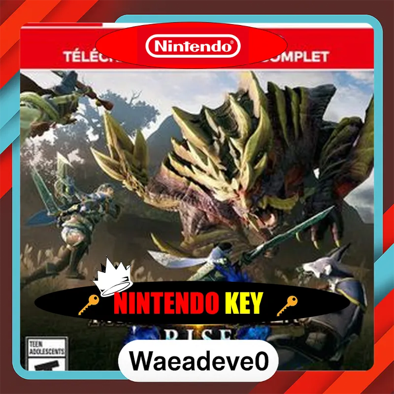 Monster Hunter Rise (Nintendo Switch) eShop Key UNITED STATES