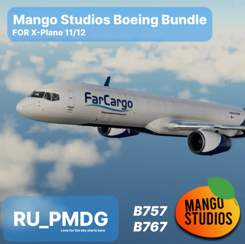 Mango Studios Boeing Bundle FF767/757 for X-Plane 11/12