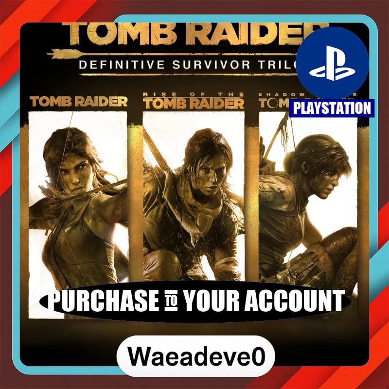 Tomb Raider: Definitive Survivor Trilogy – PlayStation (PSN) – Purchase in Your Accou
