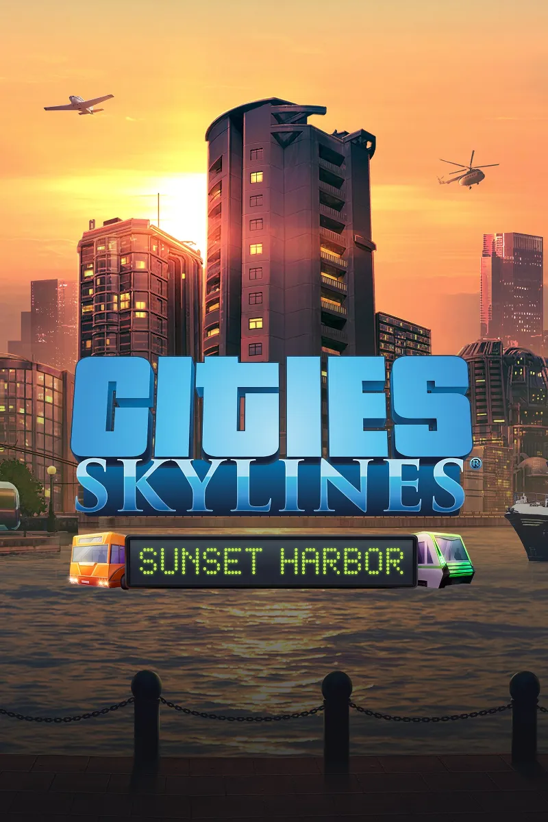 Cities: Skylines Remastered - Sunset Harbor | XBOX | На любой аккаунт