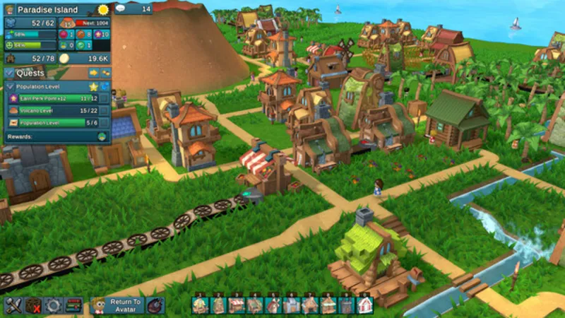 Factory Town 2: Paradise STEAM GIFT AUTO RU+МИР