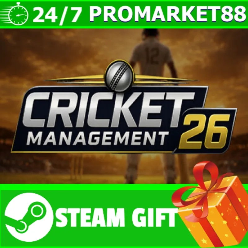 ВСЕ СТРАНЫ+РОССИЯ Cricket Management 26 STEAM GIFT