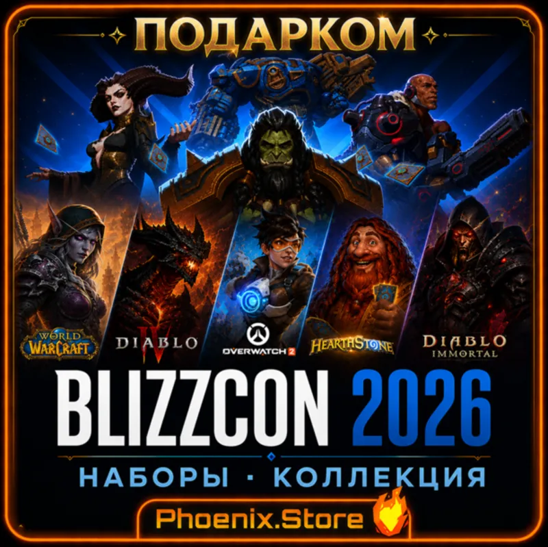 РФ/РБ со сменой/МИР · BLIZZCON наборы · Ультраколлекция · ПОДАРКОМ