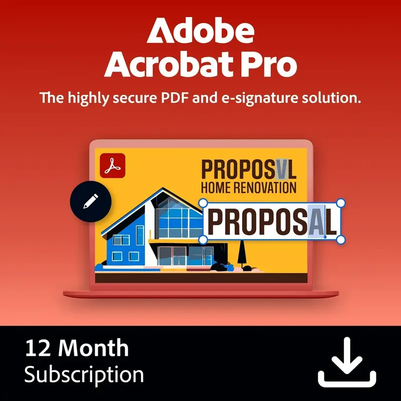 Adobe Acrobat Pro | Продвинутое редактирование PDF, электронные подписи и ИИ-ассистен