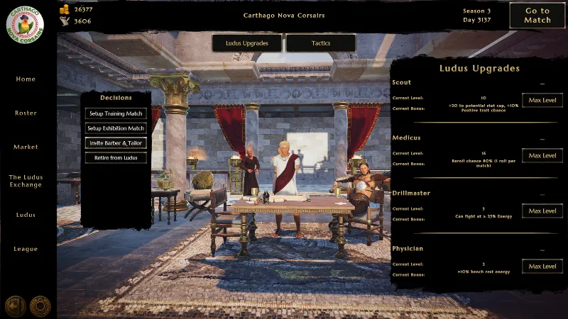Ludus Magnatus: Gladiator Manager Simulator АВТОДОСТАВКА STEAM GLOBAL МГНОВЕННО ЛИЦЕН