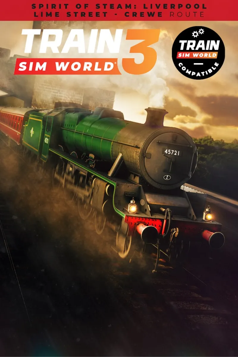 Train Sim World® 4 Compatible: Spirit of Steam: Liverpool Lime Street - Crewe | XBOX+