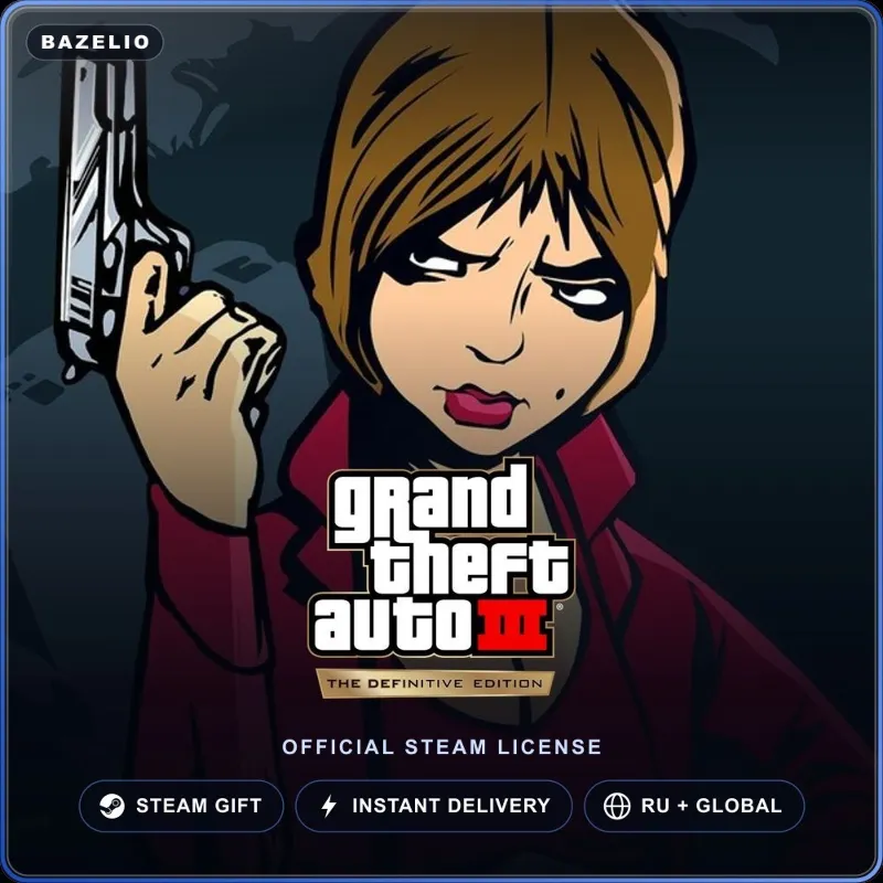 Grand Theft Auto: The Trilogy – The Definitive Edition (Steam Gift)