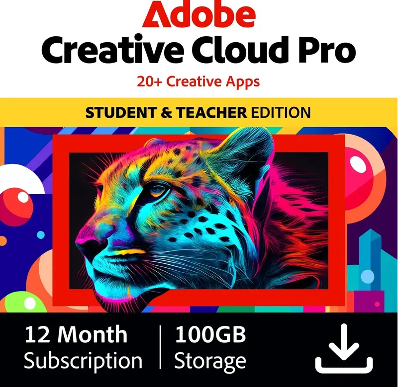 Adobe Creative Cloud Pro | Для студентов и преподавателей | Photoshop + Premiere