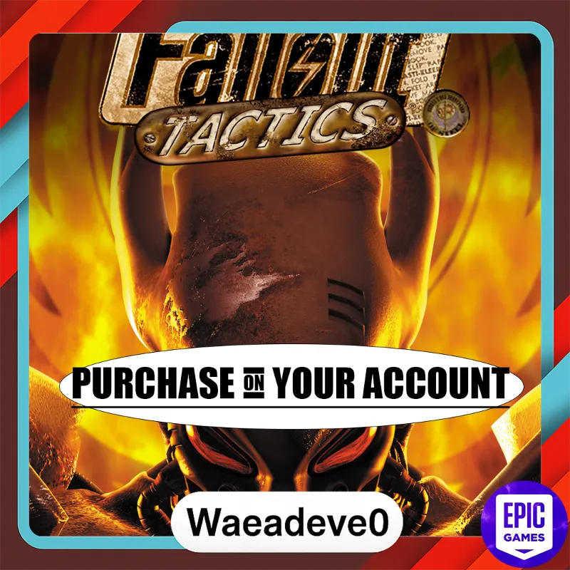 Fallout Tactics: Brotherhood of Steel - Epic games - Purchase on your account