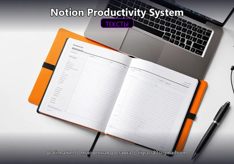 Notion: Система продуктивности — 5 шаблонов