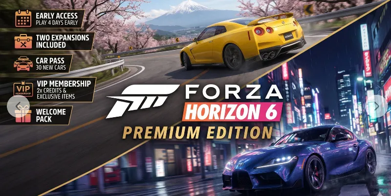 FORZA HORIZON 6 PREMIUM EDITION Online Microsoft Forever