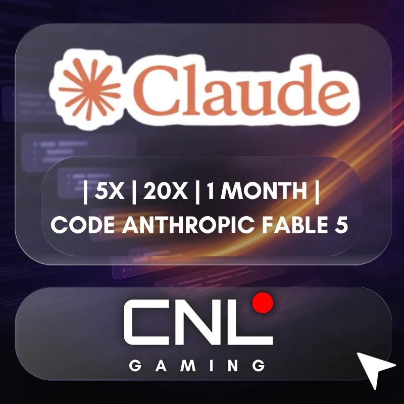 Подписка Claude Max Pro | 5x | 20x | 1 месяц | Код Anthropic FABLE 5