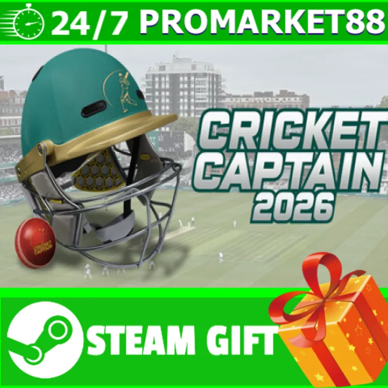 ВСЕ СТРАНЫ+РОССИЯ Cricket Captain 2026 STEAM GIFT