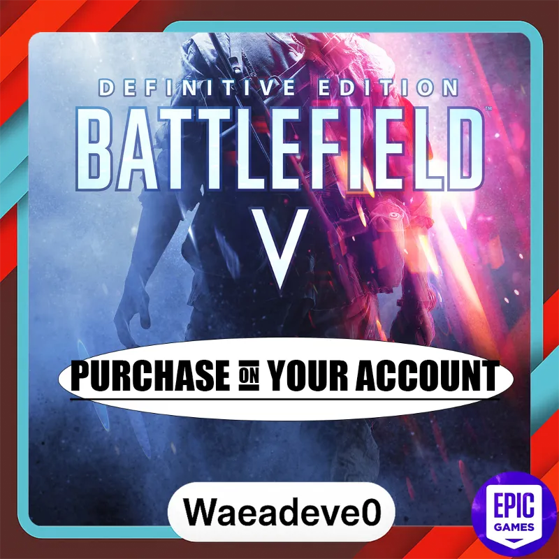 Battlefield V Definitive Edition - Epic games - Purchase on your account