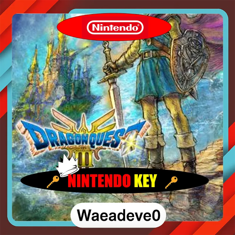 DRAGON QUEST III HD-2D Remake (Nintendo Switch) eShop Key JAPAN