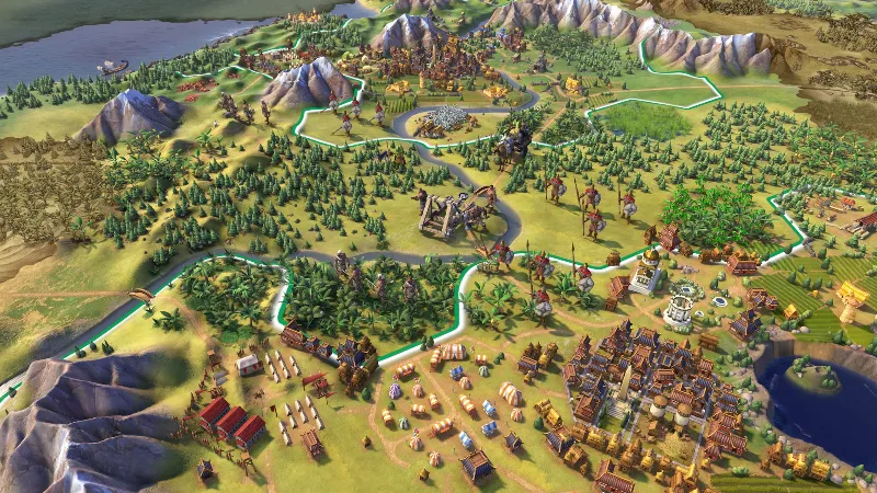 Sid Meier's Civilization VI / STEAM GIFT / Выбор стран