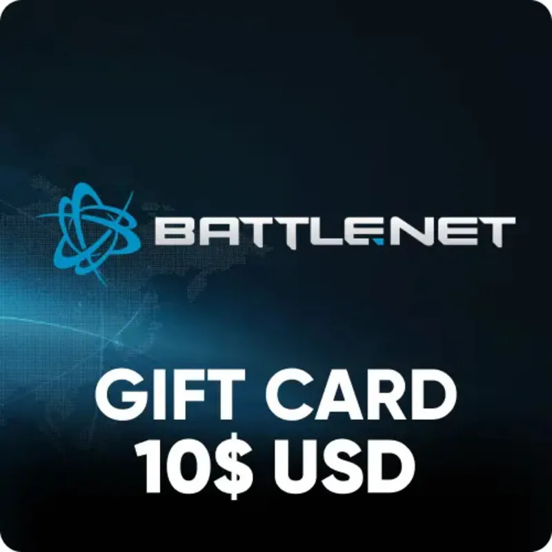 10 USD Blizzard Gift Card [USA] (Official KEY)
