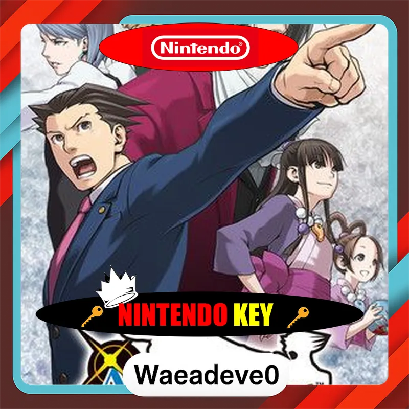 Phoenix Wright: Ace Attorney Trilogy (Nintendo Switch) Nintendo eShop Key EUROPE