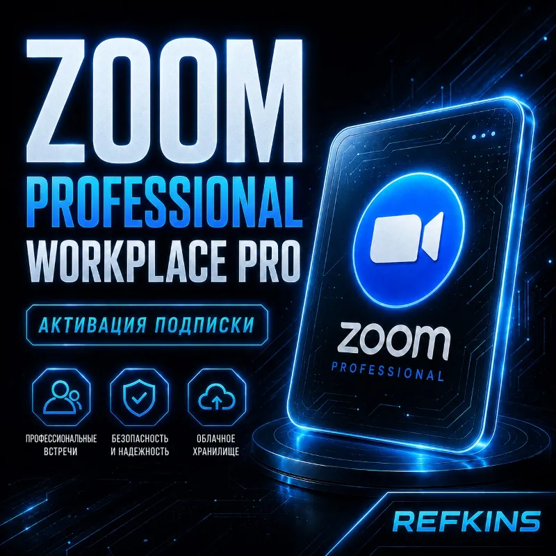 ZOOM PROFESSIONAL | WORKPLACE PRO | АКТИВАЦИЯ ПОДПИСКИ