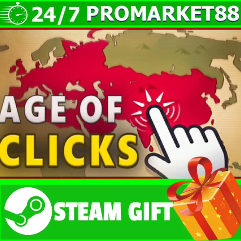 ВСЕ СТРАНЫ+РОССИЯ Age of Clicks STEAM GIFT