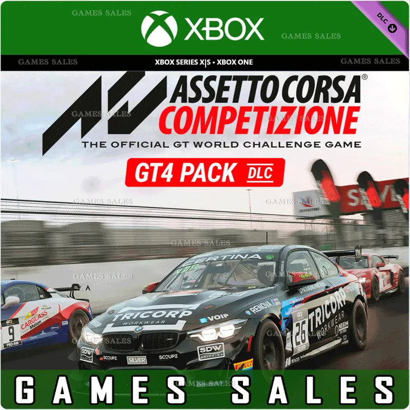ASSETTO CORSA COMPETIZIONE — DLC GT4 PACK XBOX ONE|XS КЛЮЧ