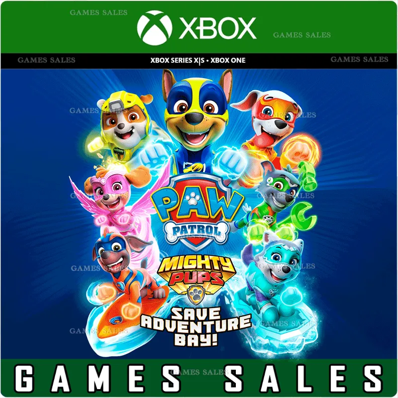 PAW PATROL MIGHTY PUPS SAVE ADVENTURE BAY XBOX ONE|XS+PC WIN КЛЮЧ