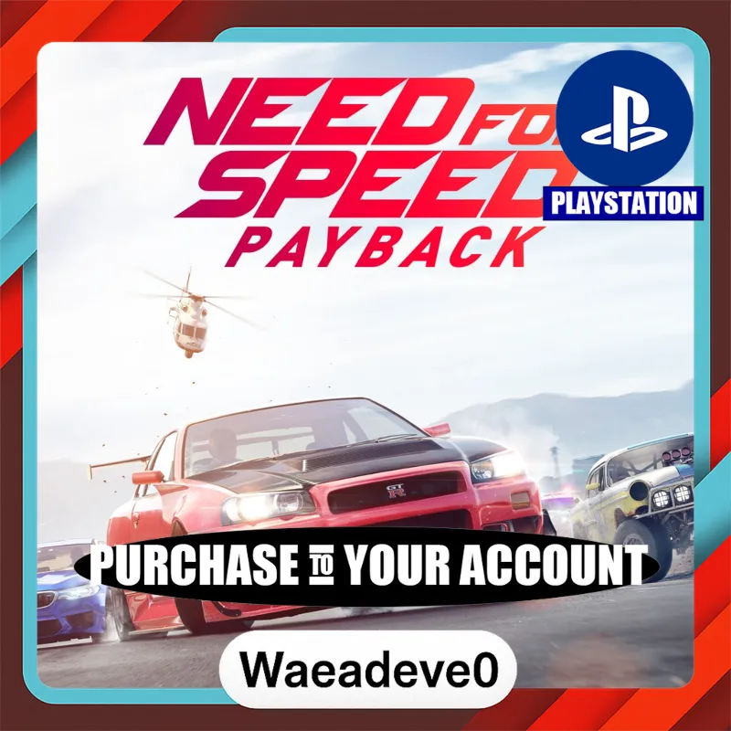 Need for Speed Payback – PlayStation (PSN) – Purchase in Your Account
