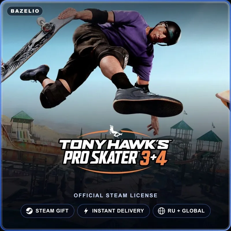 Tony Hawk's Pro Skater 3 + 4 (Steam Gift) · РФ и весь мир