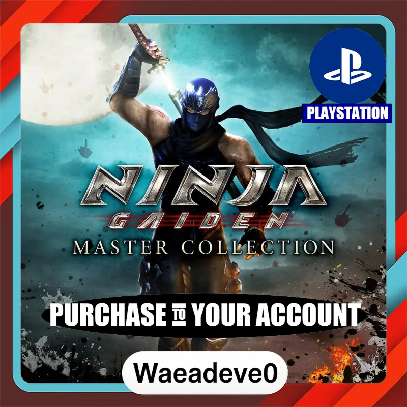 NINJA GAIDEN: Master Collection – PlayStation (PSN) – Purchase in Your Account