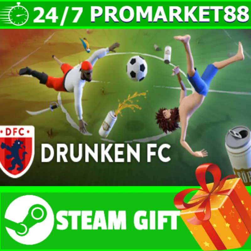ВСЕ СТРАНЫ+РОССИЯ Drunken FC STEAM GIFT