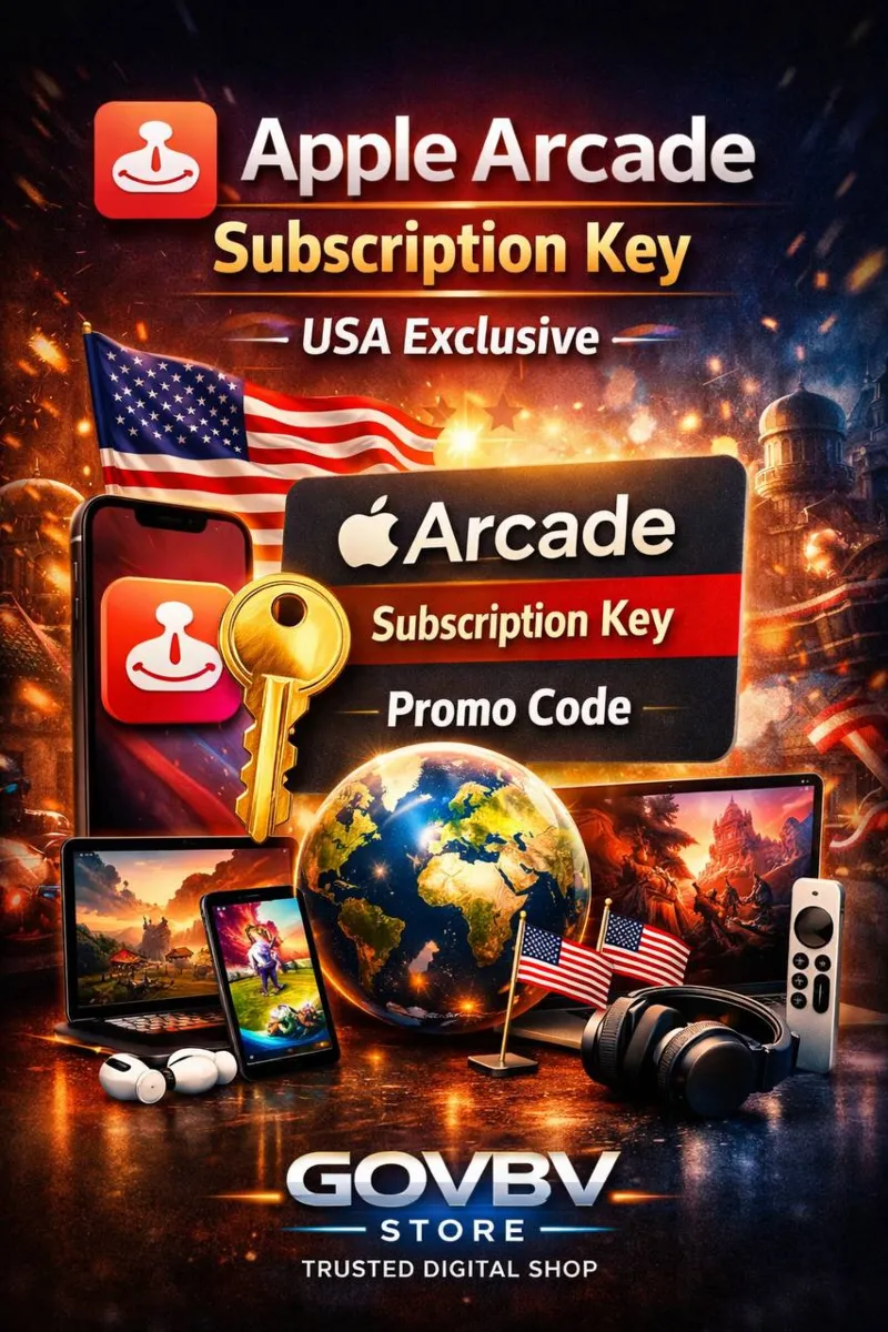 Промокод Apple Arcade USA | 1 месяц игр | Доставка вручную | Безопасная активация