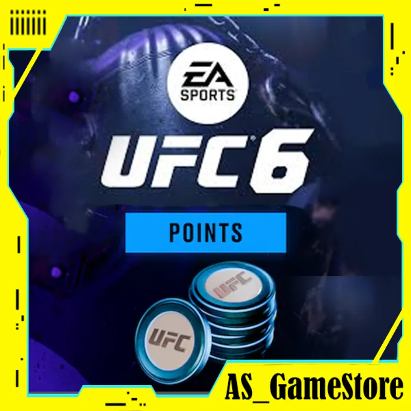 UFC 6 POINTS / ЮФС 6 ПОИНТЫ / МОНЕТЫ | PS5 Турция Украина
