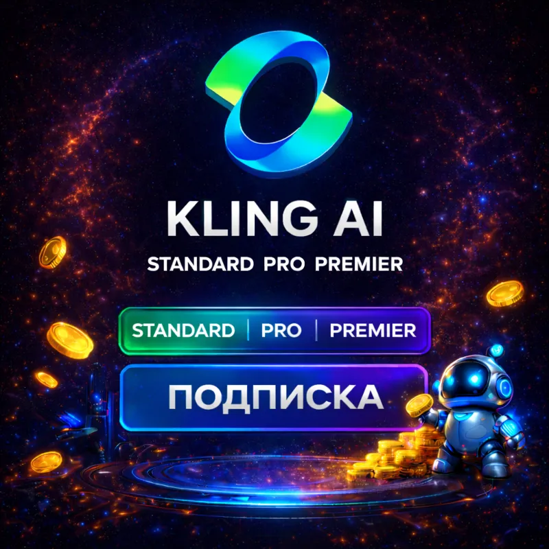 Kling AI ПОДПИСКА | STANDARD | PRO | PREMIER | ULTRA БЫСТРО
