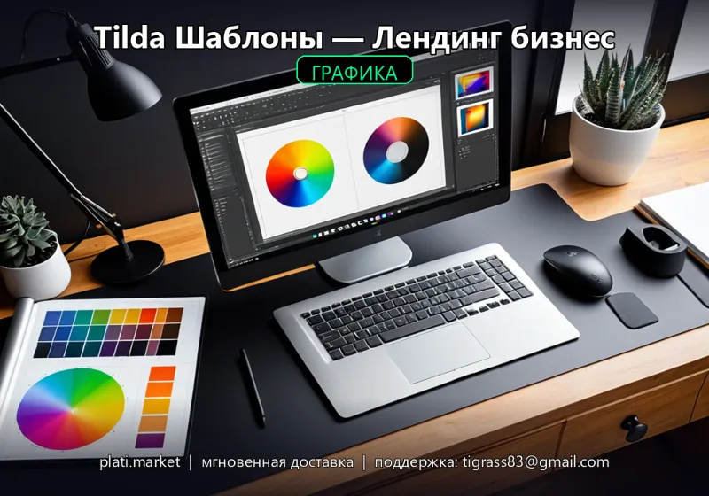 Шаблон Tilda: Landing Business — HTML/CSS