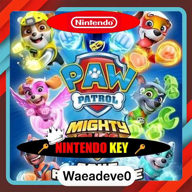 PAW Patrol Mighty Pups Save Adventure Bay (Nintendo Switch) eShop Key EUROPE