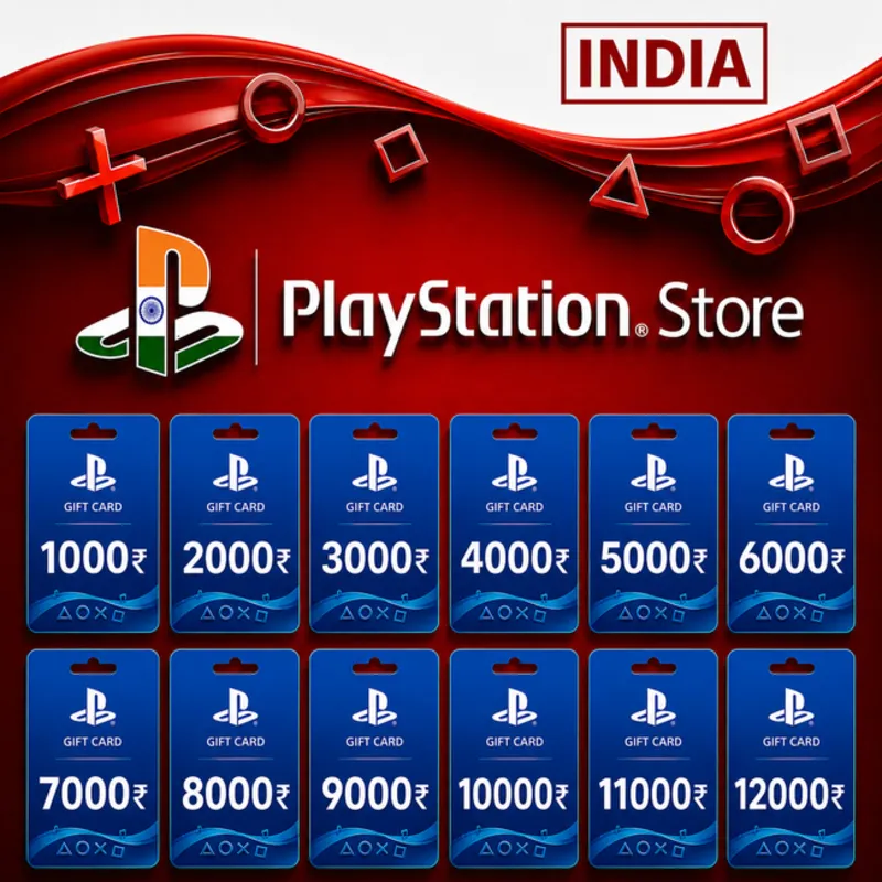 1000-12000 INR - PlayStation PSN - Индия