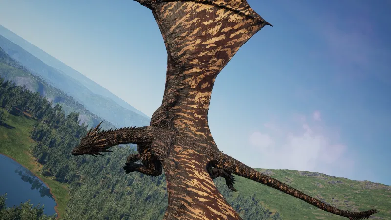 Day of Dragons - Brindle Dragon Skin STEAM GIFT