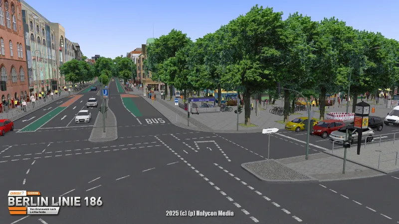 OMSI 2 Add-On Berlin Linie 186 DLC - STEAM GIFT РОССИЯ