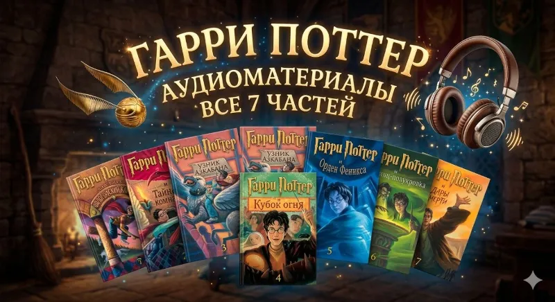 Гарри Поттер все аудиокниги