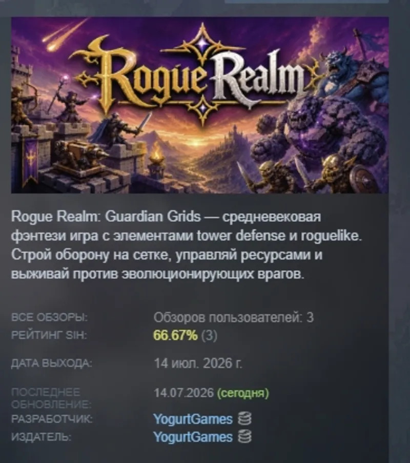 Роуг-Царство: Сетки Стражей АВТОДОСТАВКА STEAM GLOBAL МГНОВЕННО ЛИЦЕНЗИЯ