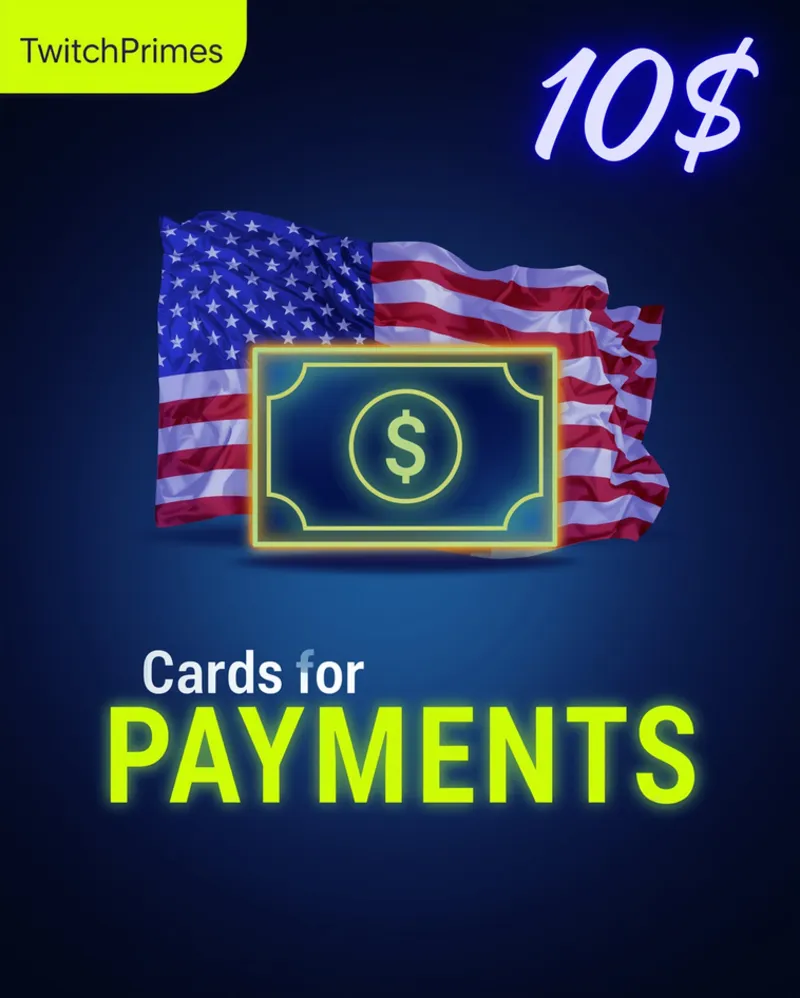 10$ Карта для оплат Любых зарубежных сервисов